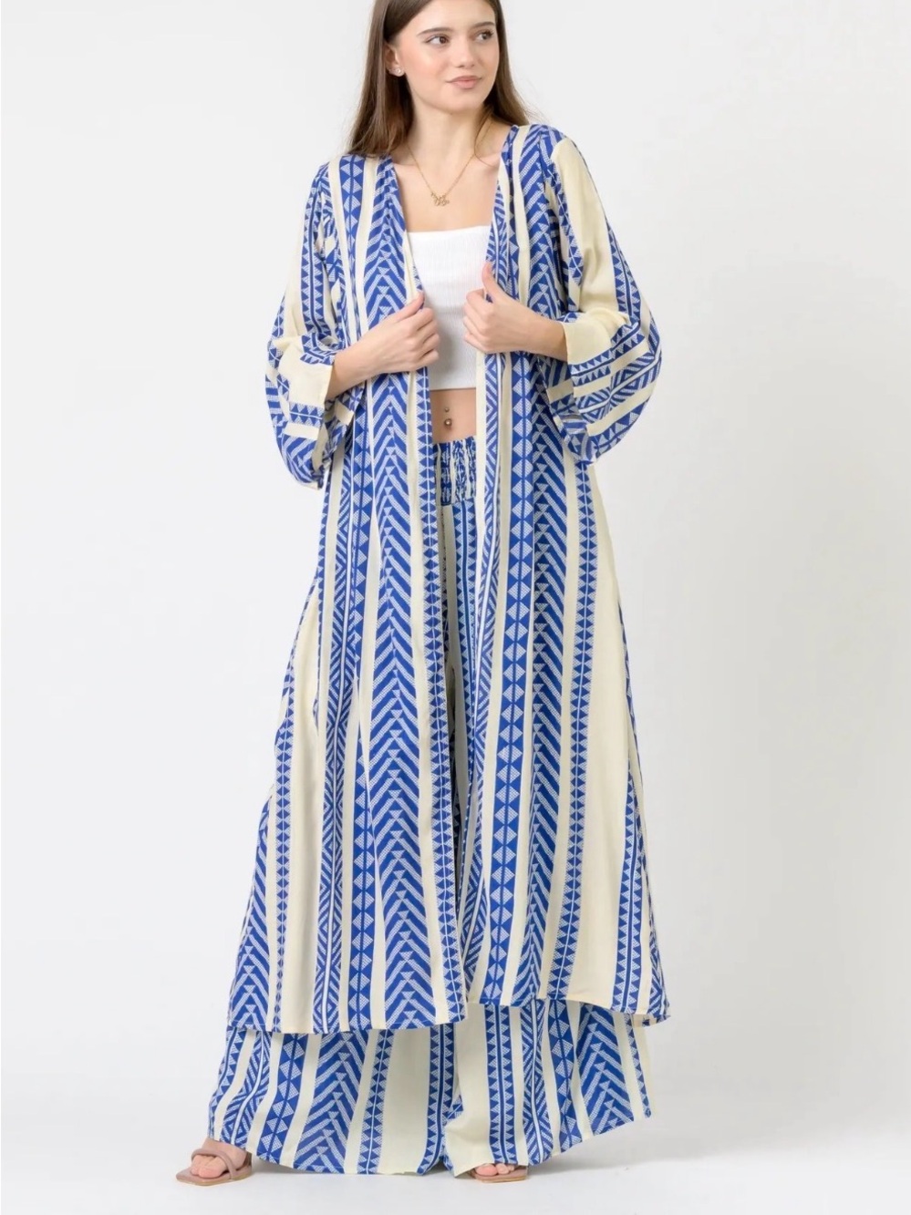Rhea Long Duster